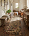 Neptune Elegance Collection Area Rug -  Galatea (Green) Runner Green  lifestyle 74