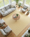 Urban Oasis Rugs Collection Area Rug -  Rooftop (Yellow Ivory) Square Yellow Ivory  lifestyle 37
