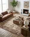 Andes Summit Collection Area Rug -  Huascarán Rectangle Chocolate Brown  lifestyle 14