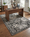 Horizon Collection Area Rug - Dawn Rectangle Gray  lifestyle 33