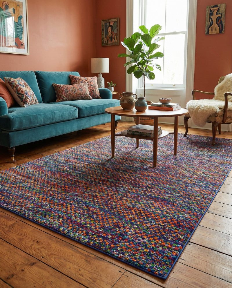Caribbean Cove Collection Area Rug -  Mayreau Rectangle Multi  lifestyle 8