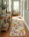 Venetian Elegance Collection Area Rug -  Marghera Runner Ivory  lifestyle 53