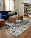 Georgetown Rugs Collection Area Rug - Dupont (Blue) Rectangle Blue  lifestyle 10