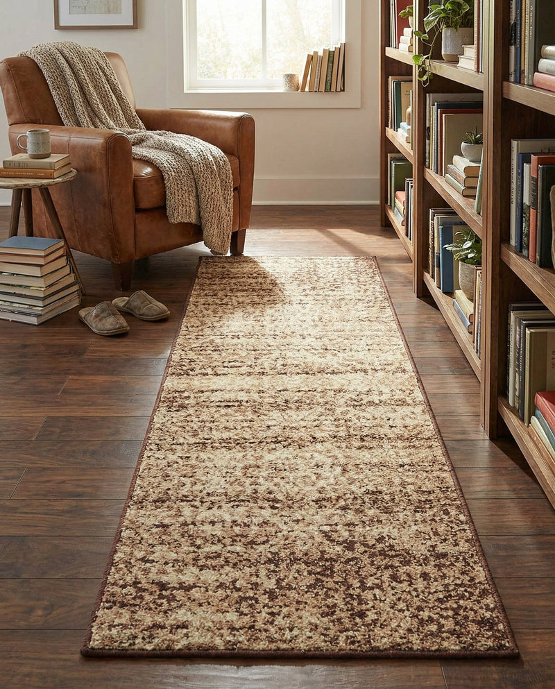 Autumn Meadow Collection Area Rug -  Ironbark Runner Beige  lifestyle 76