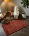 Plush Oasis Collection Area Rug - Serenity (Terracotta) Rectangle Terracotta  lifestyle 30