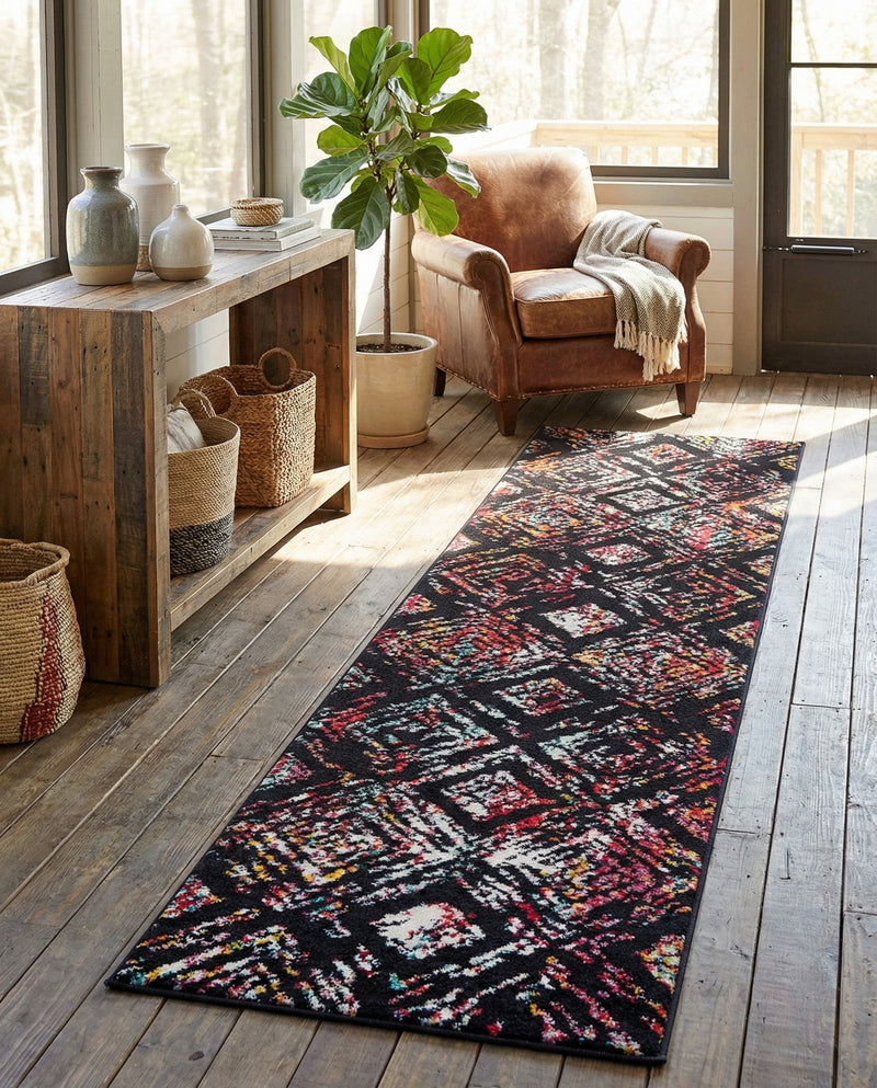 Brighton Terrace Collection Area Rug -  Ovingdean Runner Multi  lifestyle 48