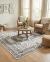 Cambridge Classics Collection Area Rug -  Pembroke (Cream) Square Cream  lifestyle 60
