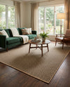 Sahara Sands Collection Area Rug -  Amarna Rectangle Natural and Brown  lifestyle 12
