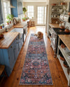 Vintage Memories Collection Area Rug -  Hindsight Runner Multi  lifestyle 79