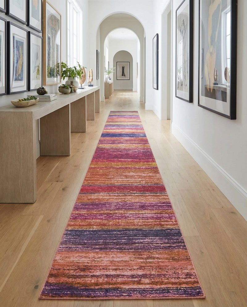 Sahara Essence Collection Area Rug - Oasis (Multi) Runner Multi  lifestyle 75