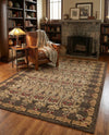 Chelsea Elegance Collection Area Rug -  Brompton (Brown) Rectangle Brown  lifestyle 43