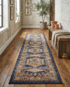 Eden Oasis Collection Area Rug -  Refuge (Blue) Runner Blue  lifestyle 64