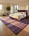 Studio Haven Collection Area Rug -  Gallery (Violet) Rectangle Violet  lifestyle 31
