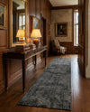 Berkshire Estate Collection Area Rug - Windsor (Blackberry) Runner Blackberry  lifestyle 83