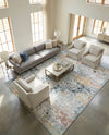 Aegean Elegance Washables Collection Area Rug -  Serifos Rectangle Multi  lifestyle 49