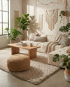 Eternal Plush Oasis Collection Area Rug -  Tranquility (Linen) Rectangle Linen  lifestyle 26