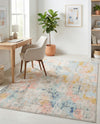 Lagoon Oasis Collection Area Rug -  Seagrass Rectangle Multi  lifestyle 15