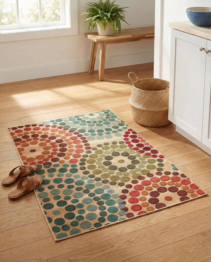 Urban Terrace Collection Area Rug -  Esplanade Rectangle Beige  lifestyle 12