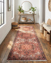 Bazaar Chic Collection Area Rug -  Essaouira Runner Rust Red  lifestyle 53