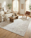Cambridge Classics Collection Area Rug -  Magdalene (Ivory) Rectangle Ivory  lifestyle 27