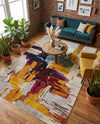 Marrakesh Elegance Collection Area Rug -  Riad Rectangle Beige  lifestyle 25