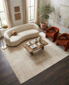 Bazaar Chic Collection Area Rug -  Agadir Rectangle Ivory  lifestyle 17