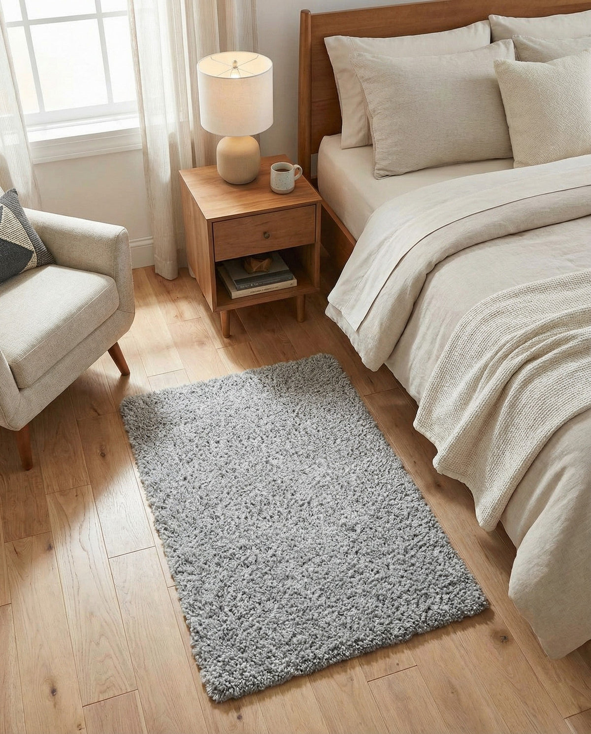 Alpine Plush Collection Area Rug - Verbier Rectangle LGrey  lifestyle 42