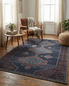Rovaniemi Collection Area Rug - Lapland Rectangle Charcoal and Gray  lifestyle 14