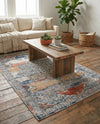 Mykonos Manor Collection Area Rug -  Tinos (Multi) Rectangle Multi  lifestyle 28