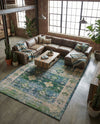 Sierra Collection Area Rug -  Sonoma Rectangle Green  lifestyle 21