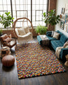 Woolen Sphere Collection Area Rug - Orbsburg (Multi) Rectangle Multi  lifestyle 25