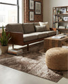 Riviera Elegance Collection Area Rug -  Nice Rectangle Brown  lifestyle 36