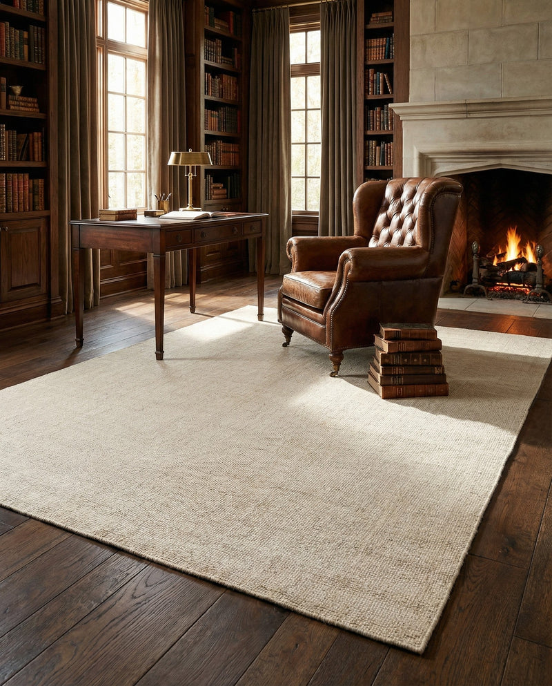 Berkshire Estate Collection Area Rug - Windsor (Vanilla Bean) Rectangle Vanilla Bean  lifestyle 21