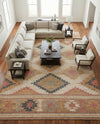 Desert Weave Jute Collection Area Rug - Sahara Rectangle Multi  lifestyle 20