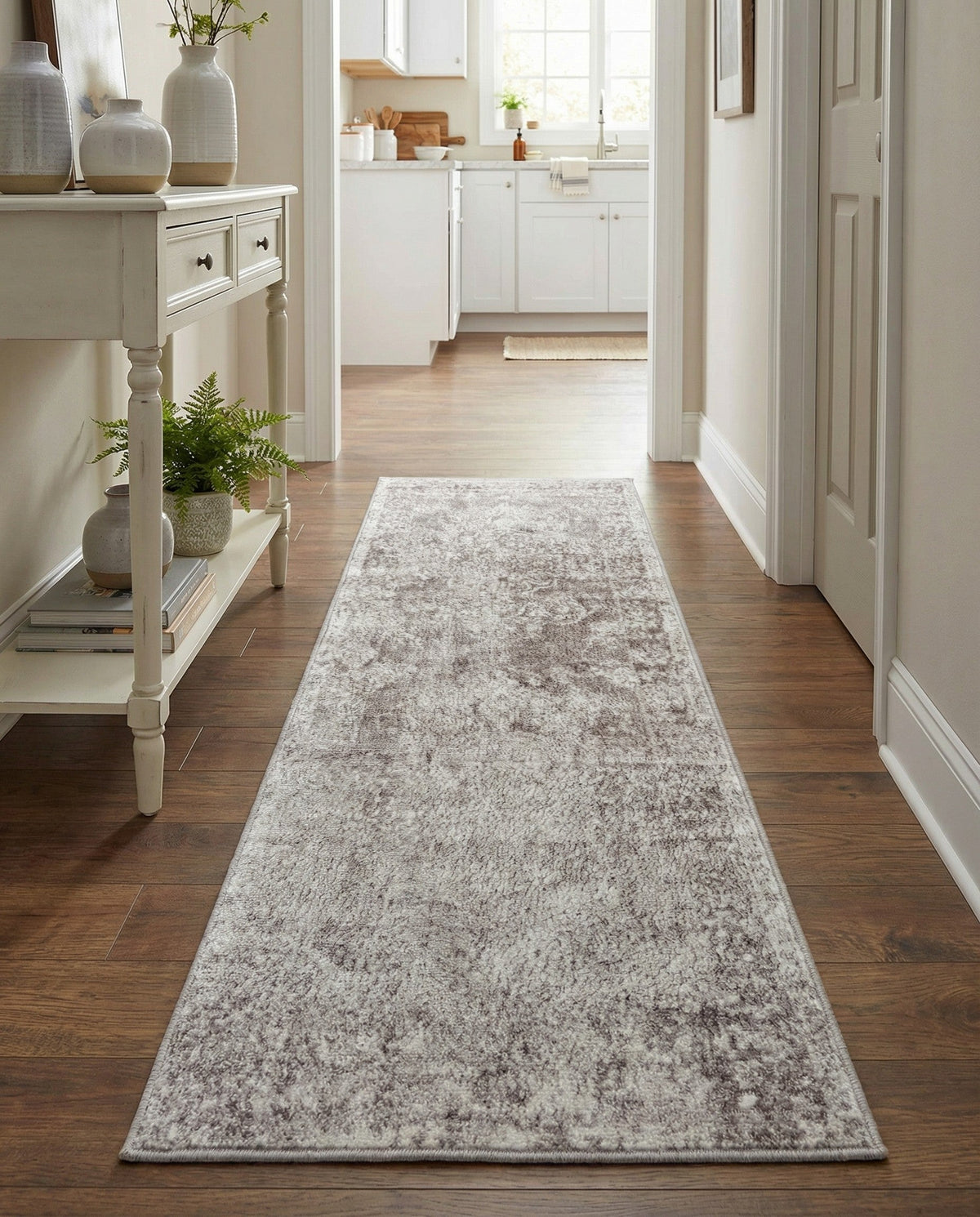 Cambridge Classics Collection Area Rug -  Magdalene (Gray) Runner Gray  lifestyle 39