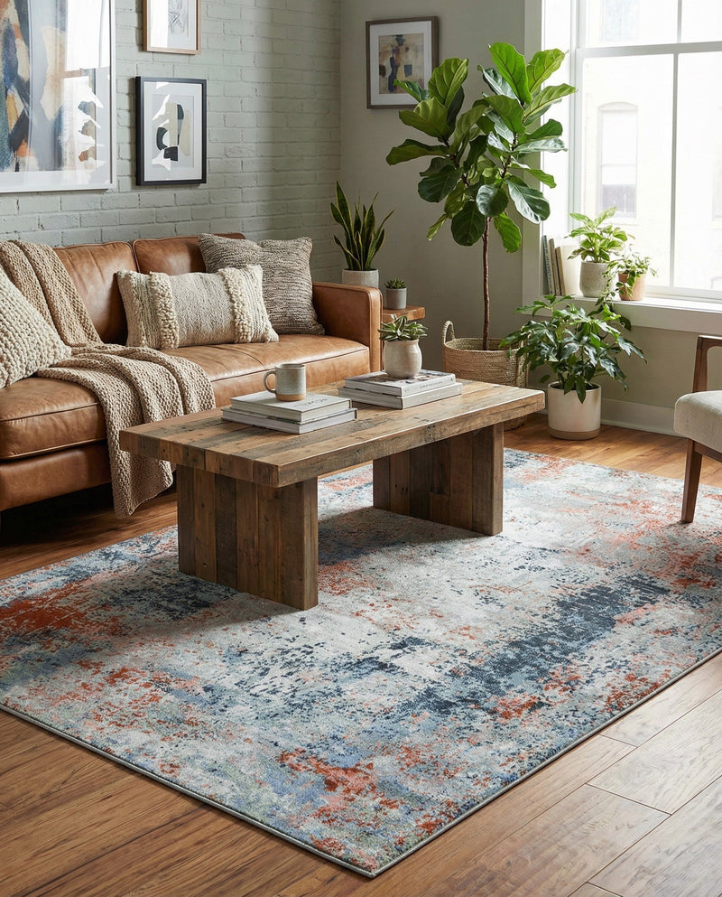 Aegean Elegance Washables Collection Area Rug -  Ithaca Rectangle Multi  lifestyle 22