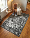 Georgetown Rugs Collection Area Rug - Dupont (Dark Gray) Rectangle Dark Gray  lifestyle 15