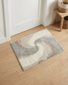 Cozy Haven Shag Collection Area Rug -  Oasis Rectangle Khaki  lifestyle 49