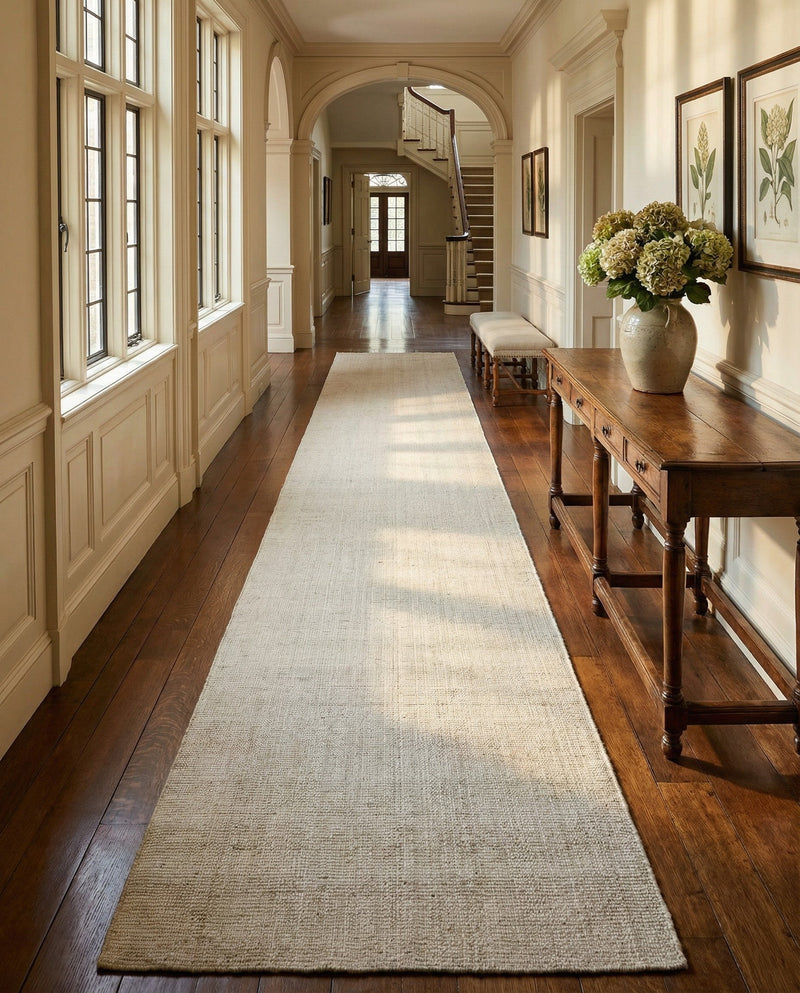 Berkshire Estate Collection Area Rug - Windsor (Vanilla Bean) Runner Vanilla Bean  lifestyle 63