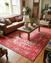 Georgetown Rugs Collection Area Rug - Dupont (Pink) Rectangle Pink  lifestyle 6