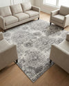 Riviera Elegance Collection Area Rug -  Monaco (Gray) Square Gray  lifestyle 75