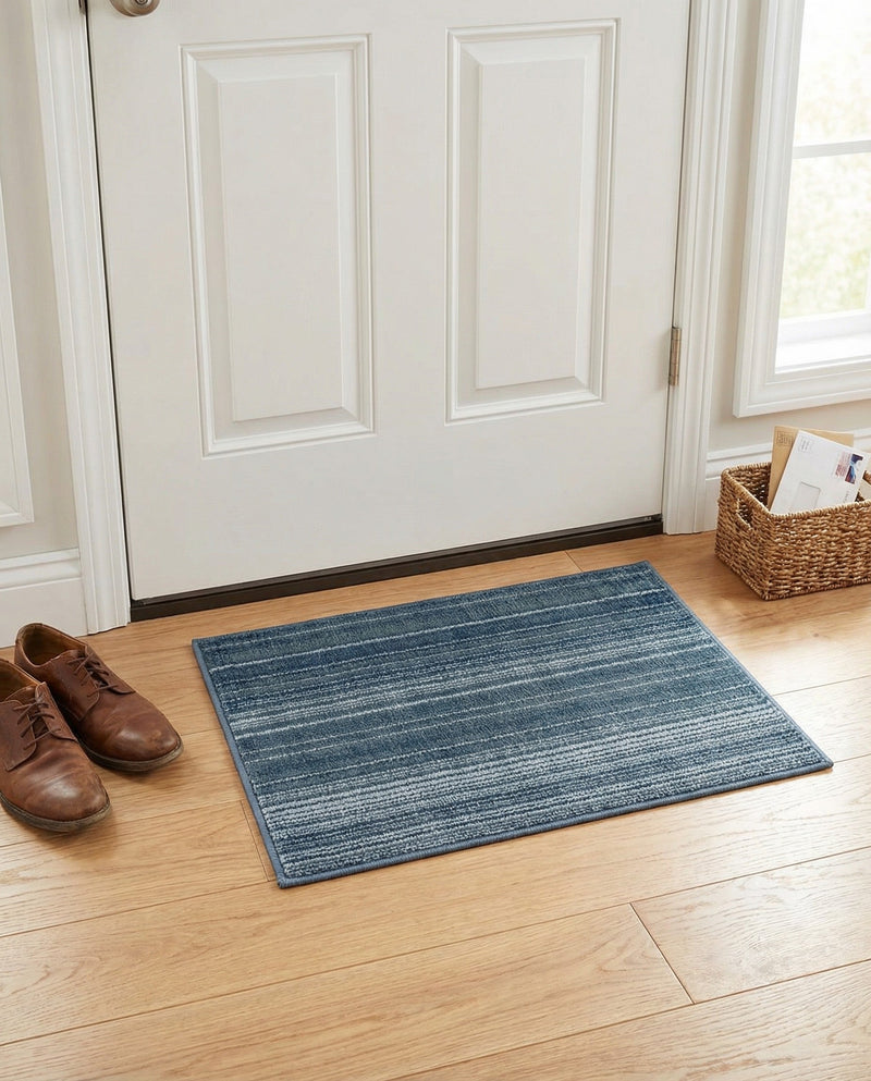 Jewel Oasis Collection Area Rug - Sapphire (Blue) Rectangle Blue  lifestyle 7
