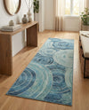 Urban Terrace Collection Area Rug -  Parkside Runner Light Blue  lifestyle 55