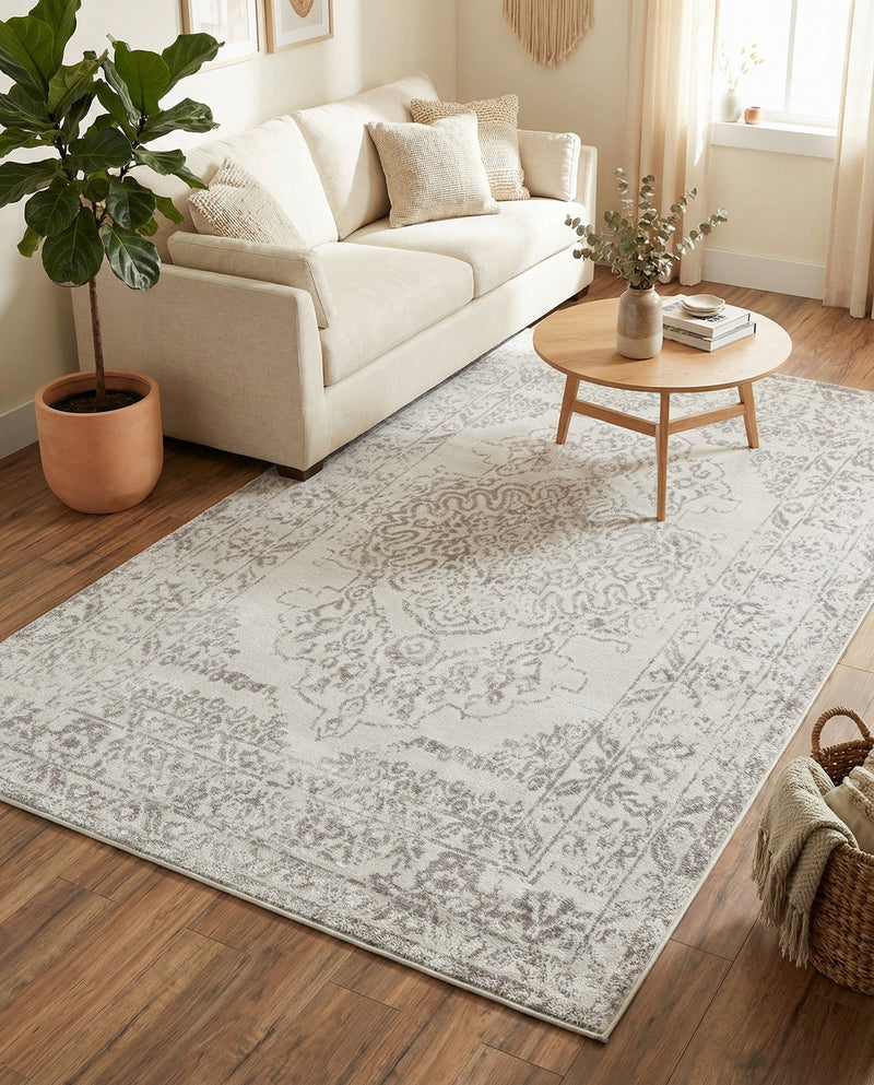 Cambridge Classics Collection Area Rug -  Magdalene (Ivory) Rectangle Ivory  lifestyle 21