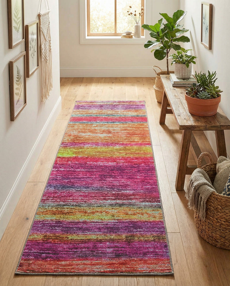 Sahara Essence Collection Area Rug - Oasis (Multi) Runner Multi  lifestyle 63