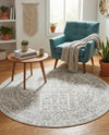 Cambridge Classics Collection Area Rug - Trinity (Cream) Round Cream  lifestyle 58