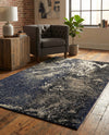 Autumnal Tapestry Collection Area Rug -  Slateville Rectangle Gray  lifestyle 14