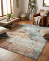 Caribbean Breeze Collection Area Rug -  Yucatan Rectangle Multi  lifestyle 3