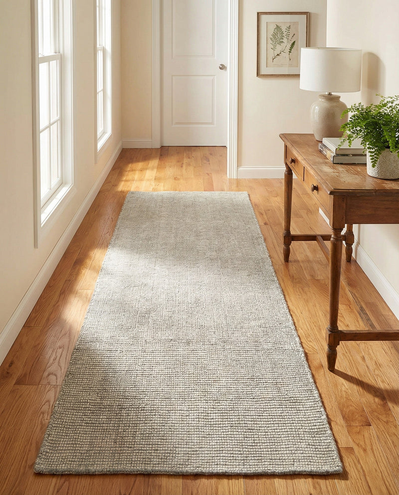 Berkshire Estate Collection Area Rug - Windsor (Grey Manor) Runner Grey Manor  lifestyle 75
