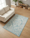 Patio Heritage Collection Area Rug -  Augusta (Aqua) Rectangle Aqua  lifestyle 38